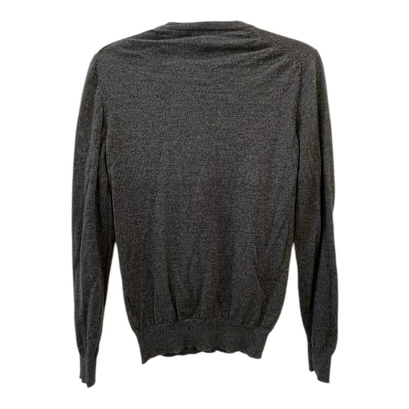 J. Lindeberg merino wool dark grey sweater size small - Picture 5 of 6